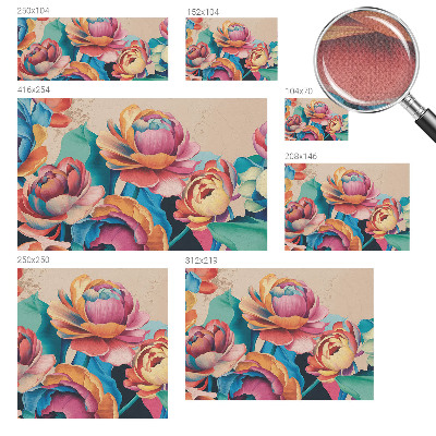 3D fototapetas Blomsterharmoni