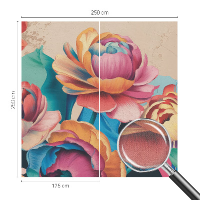 3D fototapetas su motyvu „Blomsterharmoni“