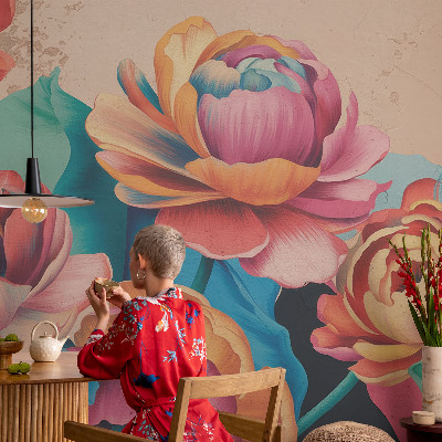 3D fototapetas su motyvu „Blomsterharmoni“