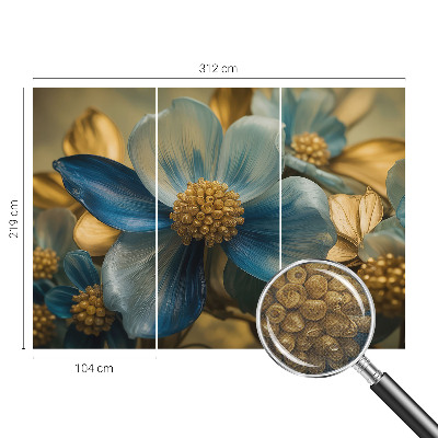 Savaime lipnus fototapetas Blomster išdėstymas