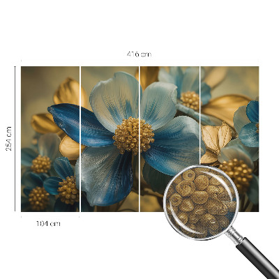 Savaime lipnus fototapetas Blomster išdėstymas