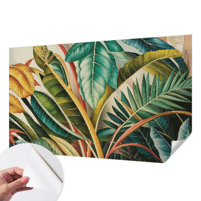 3D fototapetas su egzotišku peiliu kaip motyvu