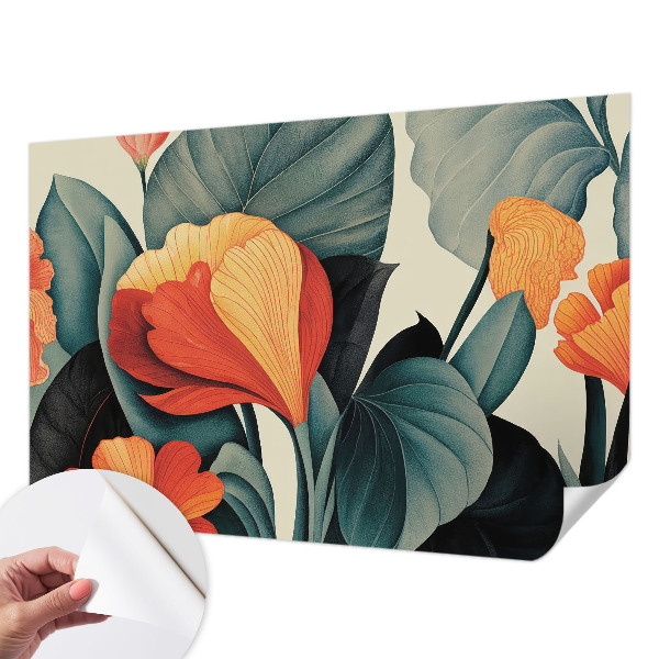 3D fototapetas sienoms Spalvingas žiedas