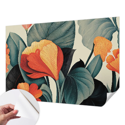 3D fototapetas sienoms Spalvingas žiedas