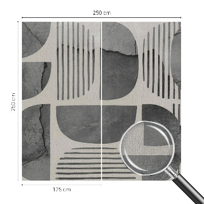 Fototapetas vaikams su geometriniu raštu