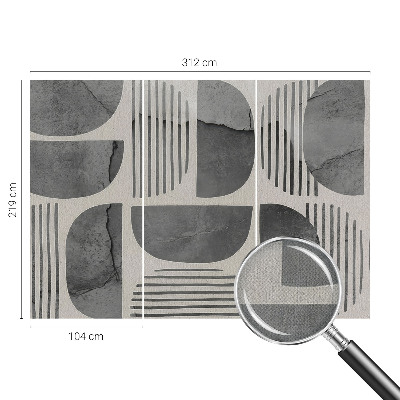 Fototapetas vaikams su geometriniu raštu
