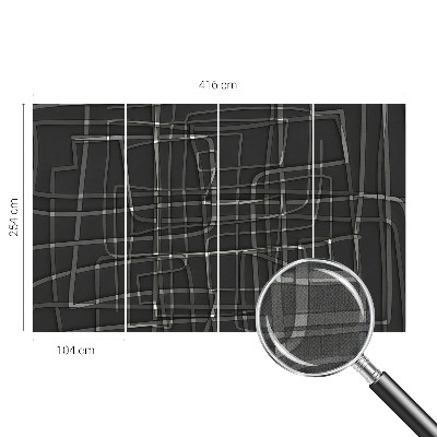 Fototapetai su abstrakčiomis linijomis