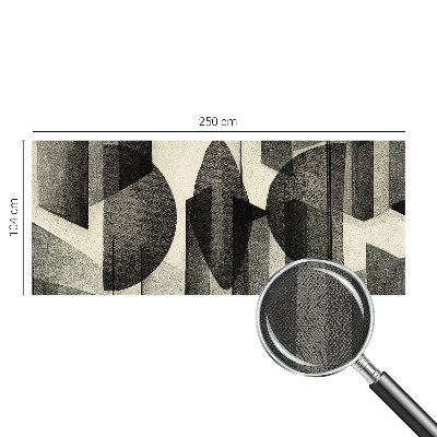Fototapetas vaiko kambariui su geometriniu raštu
