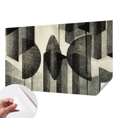 Fototapetas vaiko kambariui su geometriniu raštu