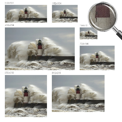 3D fototapetas sienoms Havbølger