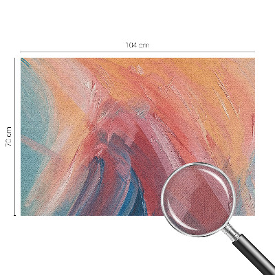 Savaime lipnus fototapetas Spalvingi sprogimai