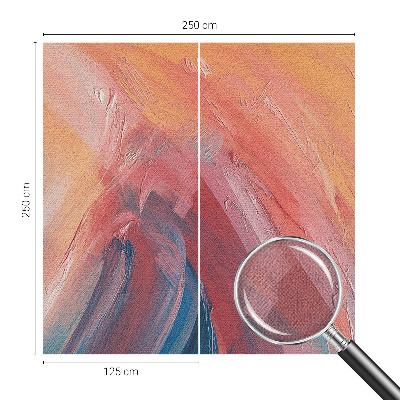 Savaime lipnus fototapetas Spalvingi sprogimai