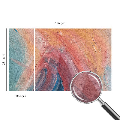 Savaime lipnus fototapetas Spalvingi sprogimai