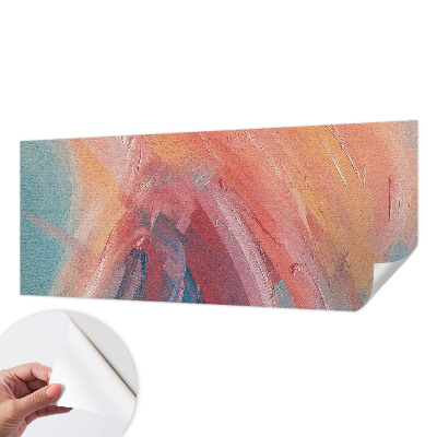 Savaime lipnus fototapetas Spalvingi sprogimai