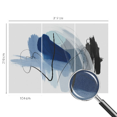 Fototapetas vaiko kambariui Spalvingi abstrakciniai elementai