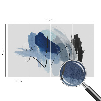 Fototapetas vaiko kambariui Spalvingi abstrakciniai elementai