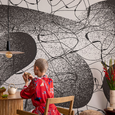 3D fototapetas sienoms Abstraktus monstras