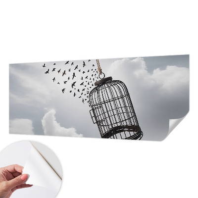 3D fototapetas Flyvende fugle