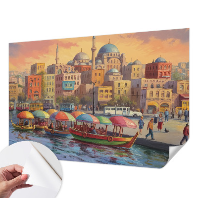 3D fototapetas sienoms su bykystos motyvu