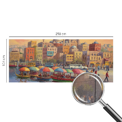 3D fototapetas sienoms su bykystos motyvu