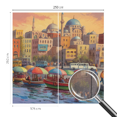 3D fototapetas sienoms su bykystos motyvu