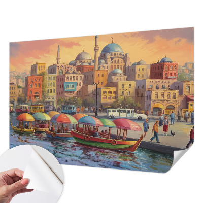 3D fototapetas sienoms su bykystos motyvu