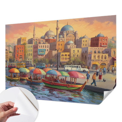 3D fototapetas sienoms su bykystos motyvu