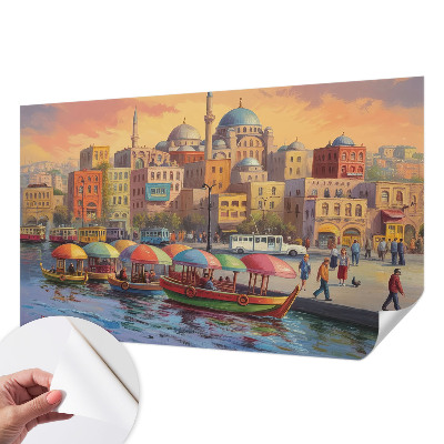 3D fototapetas sienoms su bykystos motyvu