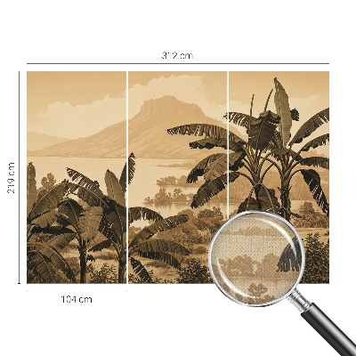 Fototapetai su tropikų panorama