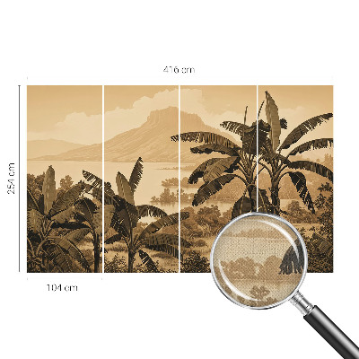 Fototapetai su tropikų panorama