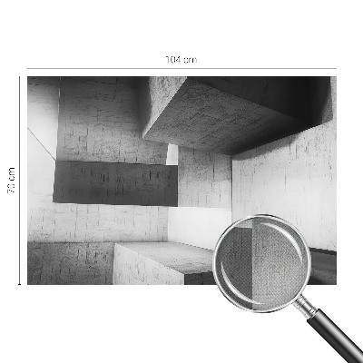Fototapetas vaikams su geometriniu skulptoriaus motyvu