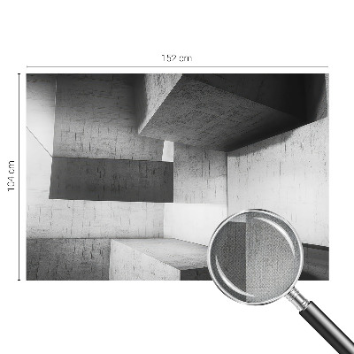 Fototapetas vaikams su geometriniu skulptoriaus motyvu