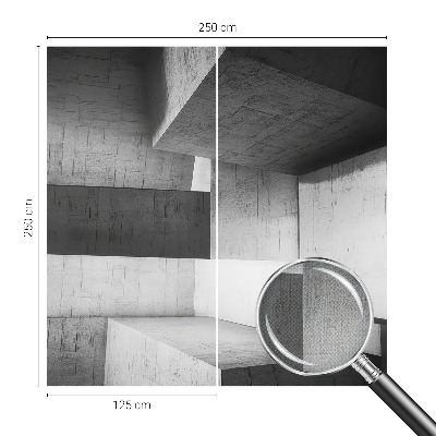 Fototapetas vaikams su geometriniu skulptoriaus motyvu