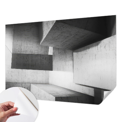 Fototapetas vaikams su geometriniu skulptoriaus motyvu