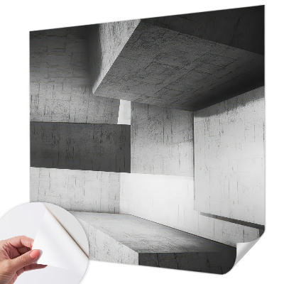 Fototapetas vaikams su geometriniu skulptoriaus motyvu