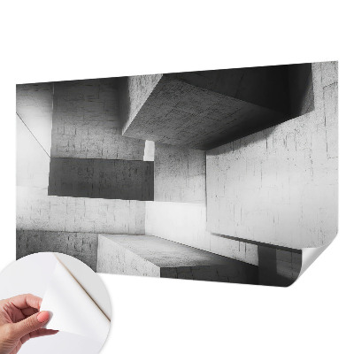 Fototapetas vaikams su geometriniu skulptoriaus motyvu