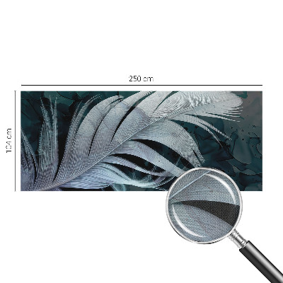 Savaime lipnus fototapetas Æterisk fjer