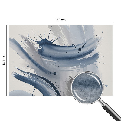 3D fototapetas sienoms su meniniais potėpiais