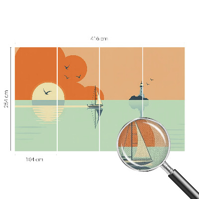 3D fototapetas Havglæde