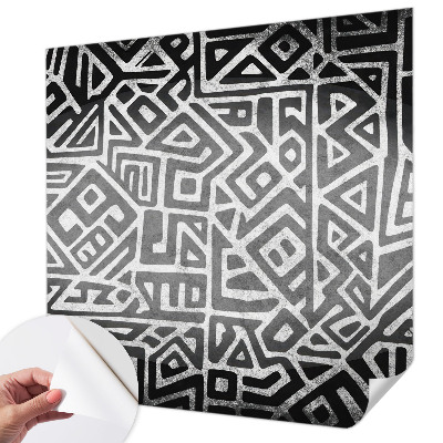 Fototapetas vaiko kambariui su geometriniu labirintu