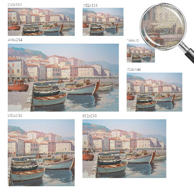 Fototapetai Havn ved havet