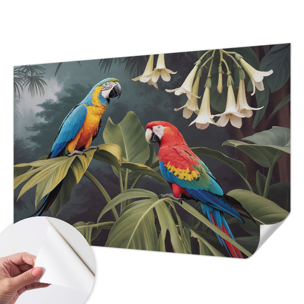 3D fototapetas sienoms Spalvingi popieriaus lapai