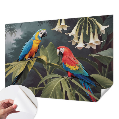 3D fototapetas sienoms Spalvingi popieriaus lapai