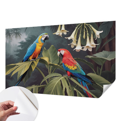 3D fototapetas sienoms Spalvingi popieriaus lapai