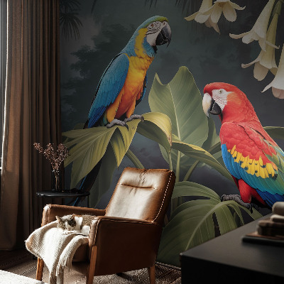 3D fototapetas sienoms Spalvingi popieriaus lapai