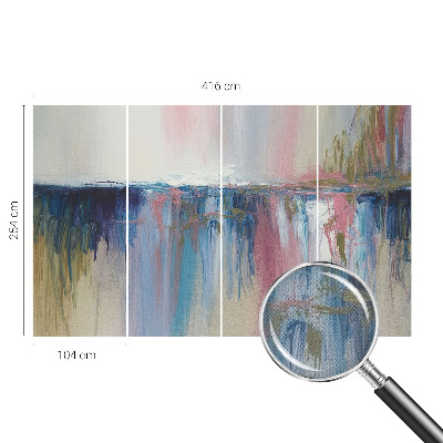 Savaime lipnus fototapetas Spalvinga abstrakcija