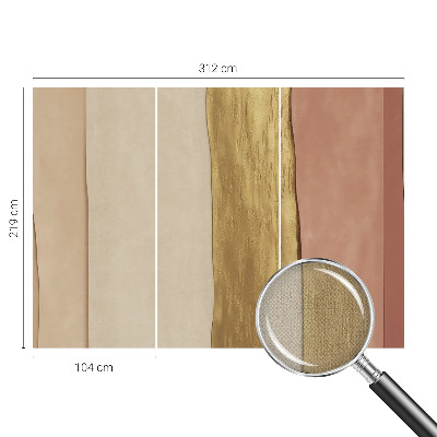 Fototapetas vaikams Bølgede striber