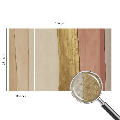 Fototapetas vaikams Bølgede striber