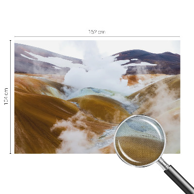 3D fototapetas Vulkaninė kepyklėlė