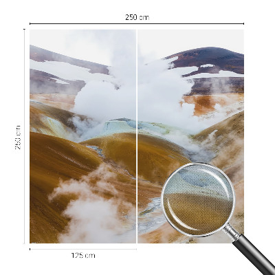 3D fototapetas Vulkaninė kepyklėlė